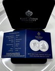 2018 Silver Niue East India Company  1 Trade Dollar Proof Coin Box Coa