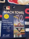 Washington Nationals 2019 World Series Champions Beach Towel