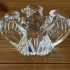 Crystal Eagle Steuben Figurine Vintage 1993 Paperweight Ex Cond  W bag   Receipt