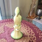 Vintage Mcm Heron Crane Flower Frog Porcelain 6 