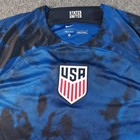 Nike Usa 2022 23 Stadium Away Soccer Jersey Mens Large Blue Dn0705 Usmnt Dri-fit