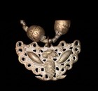Antique Chinese Import Silver Qing Dynasty Charm Necklace