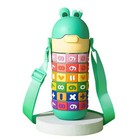 Children s 430ml Double-layer Stainless Steel Insulated Straw Cup
