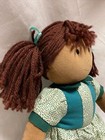 Dan Dee Collectors Choice Rag Doll Kool Kids Plush Stuffed Toy 16  Teal Brown