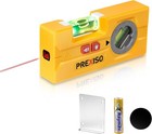 Prexiso 2-in-1 Line Laser Level -mini Torpedo Level W light 3-3 4 Inch Rotatable