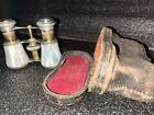 Antique Paris Chevalier Mother Pearl Opera Glasses Excellent Vintage Nyc France