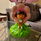 Dora The Explorer Kids Room Lamp 3d Flower Base W shade  17  Tall