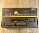 Marklin 8100 Z Scale Dgr Steam Locomotive Passenger Train Set Tested