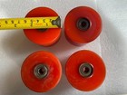 Og 1970   s Vintage Power Paw Red  Skateboard Wheels Nos