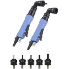 Straight Elbow Pneumatic Nut Gun 90-degree Right-angle Nut Gun Rivet Nut Tool