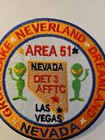 Usaf Patch Area 51  Nevada  Det 3 Afftc