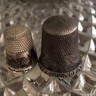 Antique Sterling Silver Thimbles