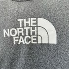 The North Face Hooded Sweatshirt Hoodie Heather Grey White Logo Women s Small