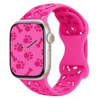Silicone Sports Wrist Watch Band Strap For Apple Watch Series 10 9 8 7 se 6 5 4