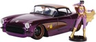 Jada Toys - Dc Comics Bombshells Batgirl   1957 Chevy Corvette Die-cast Car  1 2