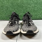 Adidas Pureboost Rbl Mens 7 5 Gray Black Suede Shoes Sneakers Athletic Outdoor