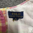 Polo Ralph Lauren Dress Girl s 6x Pink yellow Plaid Easter Spring Summer