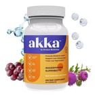 3pcs Akka-premium Liver Cleanse Detox repair Superbiotic gut Health milk Thistle
