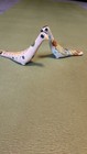 Vintage Tonala Mexican Pottery Bird Figurine Hand Painted Folk Art Signed