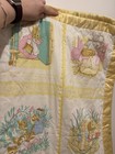 Vintage Beatrix Potter Yellow Baby Blanket Quilt With Peter Rabbit