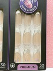 Kiss Impress Premium Glue Press-on Nails Manicure Medium Silver Bow New Lot Of2