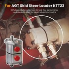 Pgp51088g3lp Hydraulic Gear Pump For Agt Skid Steer Loader Ktt23 New
