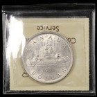 1938  1 Canada Iccs Ms63 Silver Dollar Uncirculated Lustrous Semi Key Date