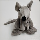 John Lewis Gray Mouse Plush Soft Toy Stuffed Animal 9  Floppy Uk Grey