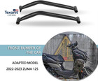 Motorcycel Side Headlight Guard In Heavy Iron Material Compatible With Yamaha Zu