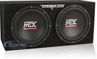 Mtx Audio 12  Dual Terminator Car Audio Subwoofer Package amplifier amp Kit