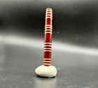 Ancient Sassanian Etched Carnelain Agate Old Bead In Good Condition