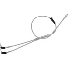 Dual Thumb Throttle Cable For Banshee 28-34mm Mikuni 33-39mm Keihin Pwk Carbs Us