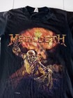 Vintage 1987 Megadeth Radioactive Concert T-shirt Black Size Small