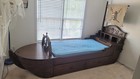Pirates Of The Caribbean Bed  Solid Wood  Mattress 78 x39   Frame L132 w43 h42 