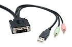 Syba 2-ports Dvi Kvm Switch   Audio   2-port Usb Hub