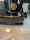 1935 Singer 221 Featherweight Sewing Machine  Case  Accessories
