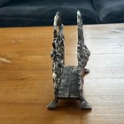 Vintage Smiths Oasis Silverplate Grape Leaf Napkin Holder Caddy Ornate Vine