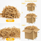 5oz Kraft Crinkle Cut Paper Shred Filler  Gift Boxes Baskets Bags Filling Grass 