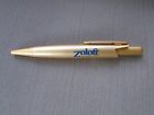 Rare Vintage Gold Metal Short Zoloft Drug Rep Pen 5  Long