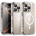 For Iphone 16 Plus 16 Pro Max 16 Clear Case Heavy Duty Shockproof 3-layer Cover
