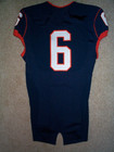 Team Issued Syracuse Orange  6 Ncaa Football Game Jersey Adult Men s mens  42 