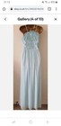 Womens Long Dress Size 10 Evening Gown Wedding Elegant Party Bnwt Eu 38 Cocktail