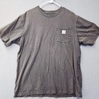 Carhartt K87 Loose Fit Pocket T-shirt Mens L Green Short Sleeve Cotton Lot Of 2