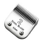 Replacement Detachable Steel Hair Clipper Blade Size 2  - 1 4  Cut Length  Compa
