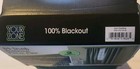 Your Zone Green Chambray 100  Blackout Window Curtains Two Panels 84  X 38  New