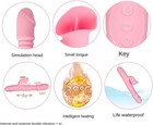 10 Vibration Mode Massager Powerful Multispeed Women Toy Rechargeable Waterproof