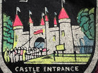 Vtg 1960s Storybook Gardens Felt Patch Castle Entrance London Ontario Canada 4x4