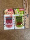 Girl Jordache Flip Cell Phone Lip Gloss Lot Of 2 Cherry Vanilla Strawberry Kiwi