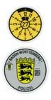 German License Plate Stickers