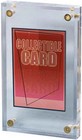 Clear Acrylic Card Holder For Mlb Figures - 5 71-inch Screwdown Display Case